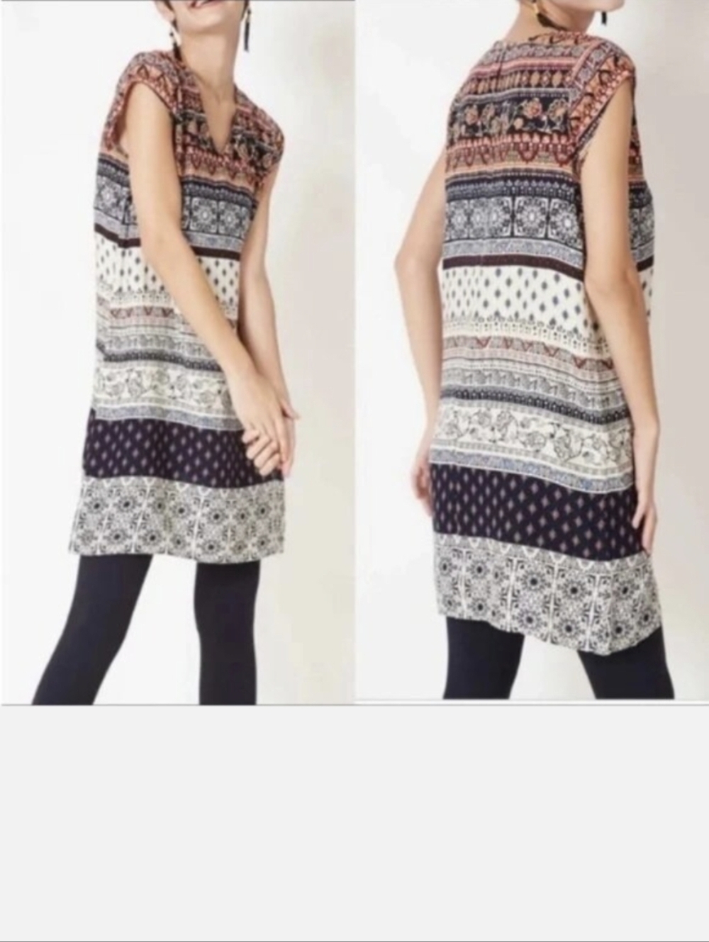 Beachlunchlounge Boho Tassel Dress - Size Medium
